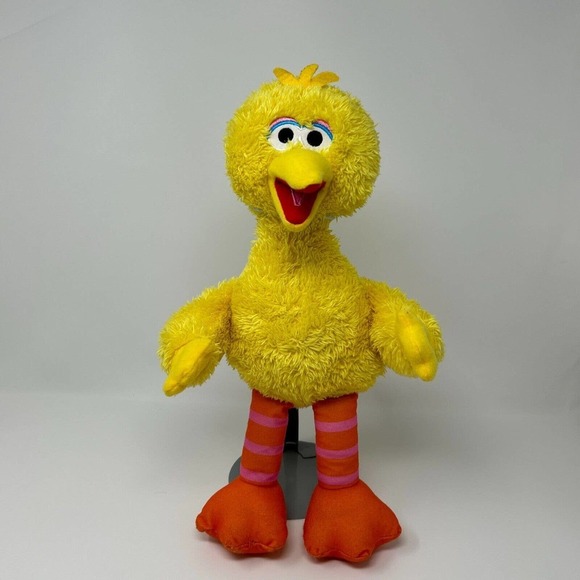 Big Bird Plush 13” Sesame Street Kohl’s Cares Stuffed Animal Carry Along Toy - Picture 4 of 10